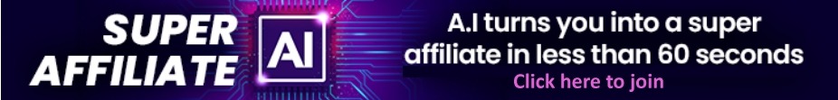 AI turns you into a super affiliate in less than 60 seconds so you can make money online