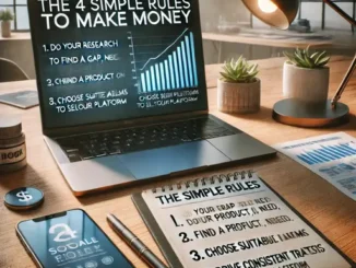 the 4 simple rules to generate money online in 2025