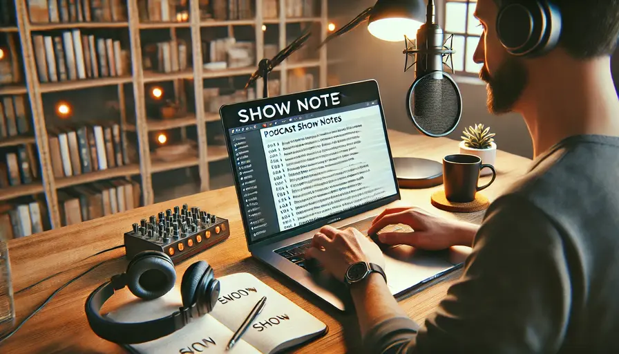 Be a Podcast Shownotes Creator to make money online in 2025